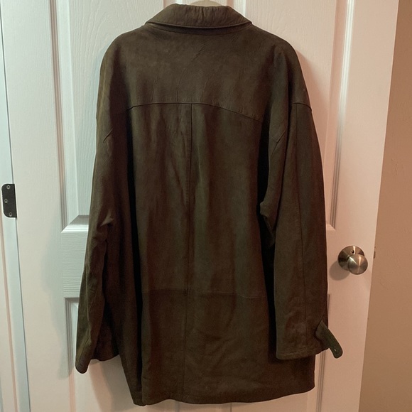McKenzie Tribe soft brown leather jacket size XL - Picture 3 of 3